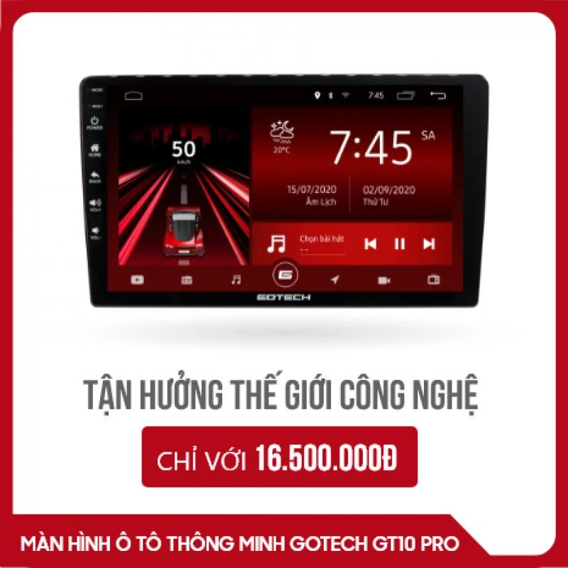 Màn hình ô tô thông minh GOTECH GT10 Pro