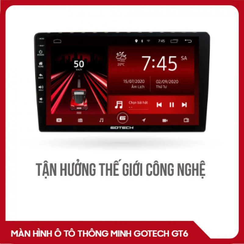 Màn hình ô tô thông minh GOTECH GT6