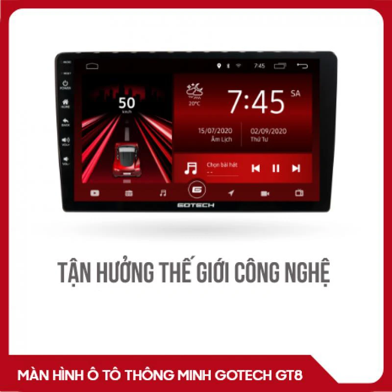 Màn hình ô tô thông minh GOTECH GT8