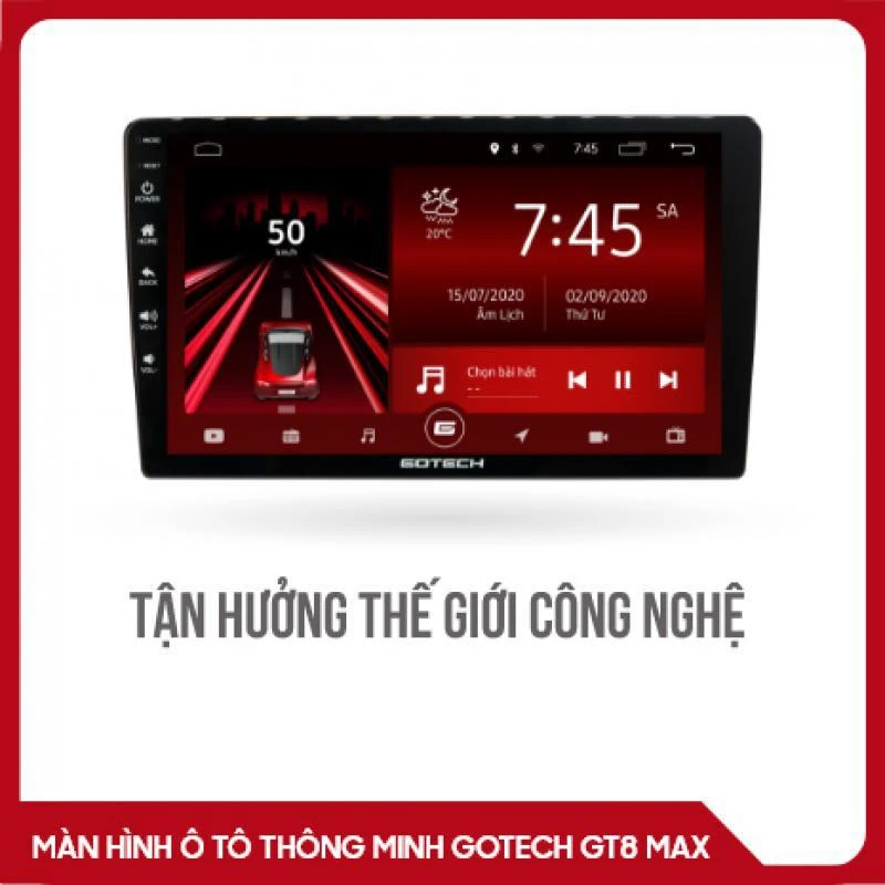 Màn hình ô tô thông minh GOTECH GT8