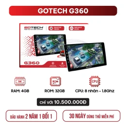 Màn hình ô tô thông minh Gotech G360